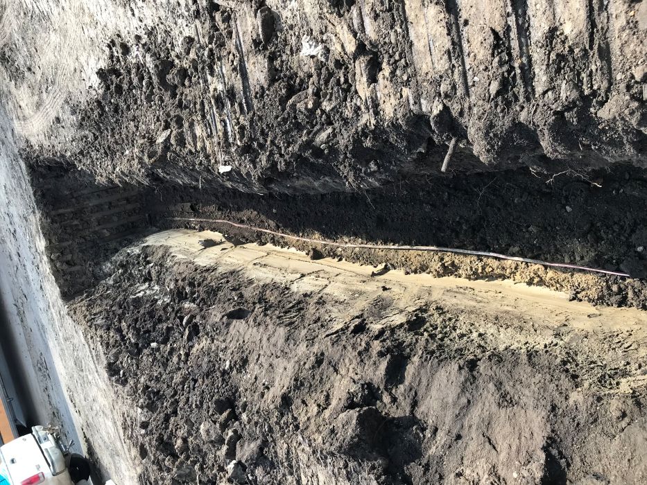 Deep excavation work